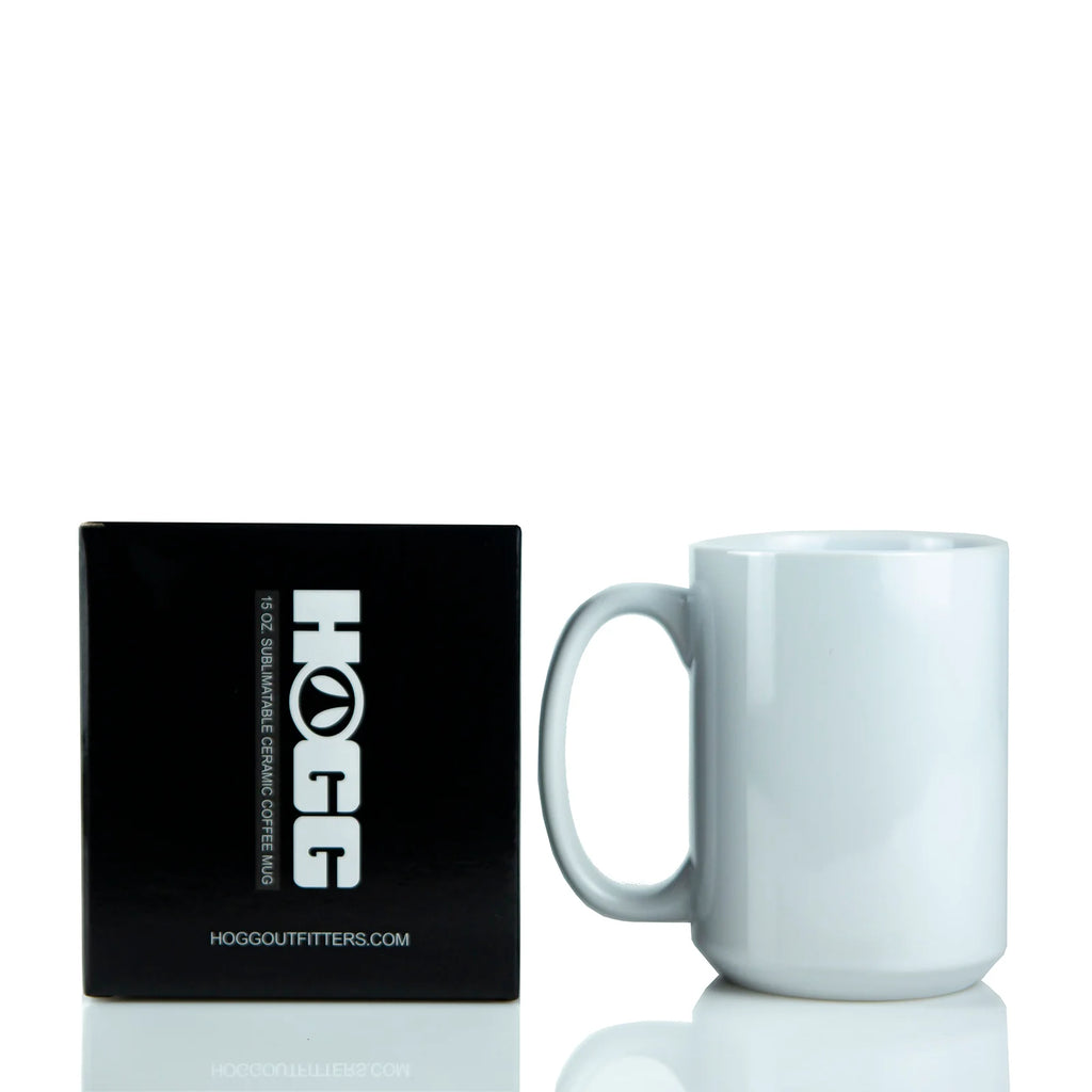 15oz SUBLIMATED CERAMIC COFFEE MUG - Don't Be Rude