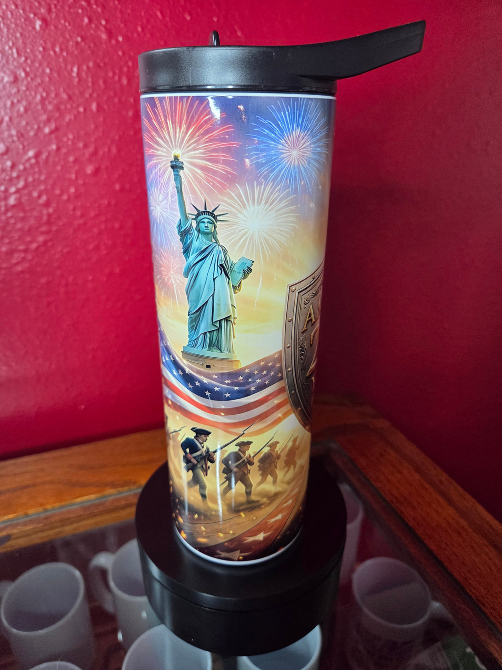 20oz SUBLIMATED DUO SKINNY TUMBLER - USA 250th Anniversary
