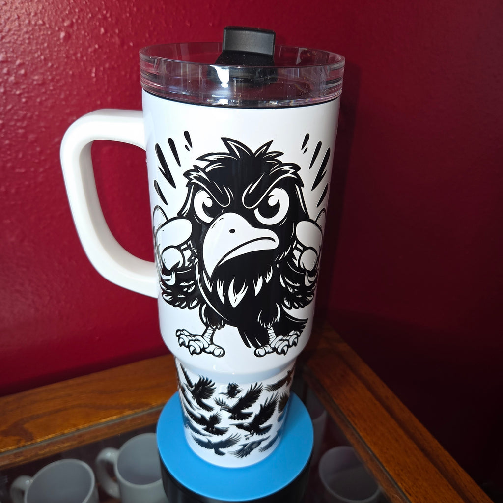 40oz Tumbler - Crow Design F-CAW-F