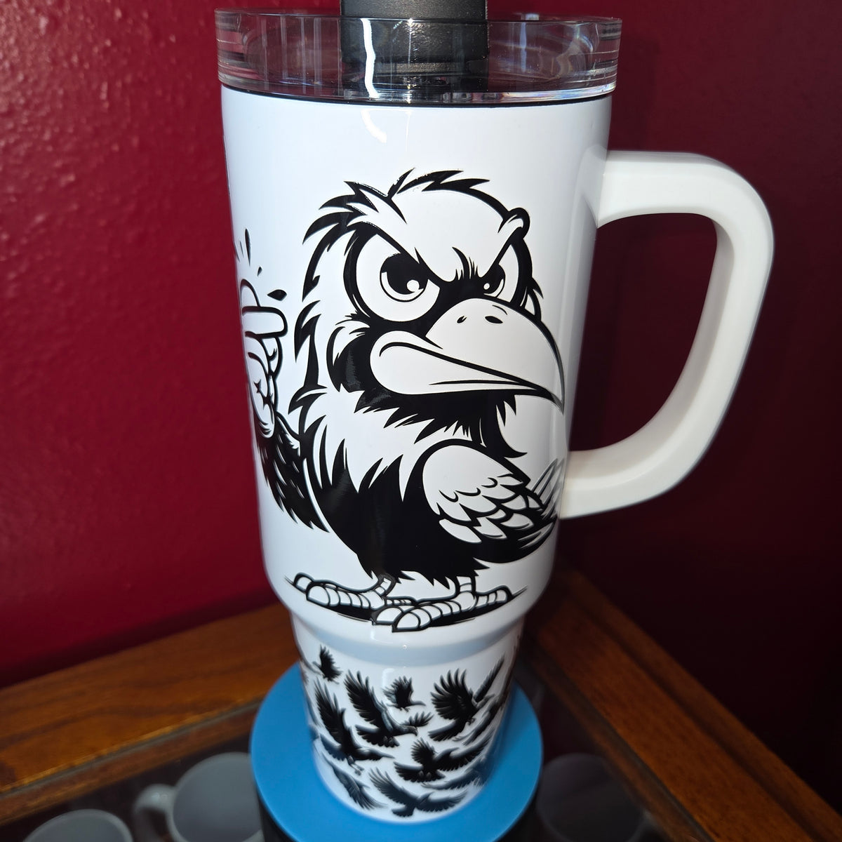 40oz Tumbler - Crow Design F-CAW-F