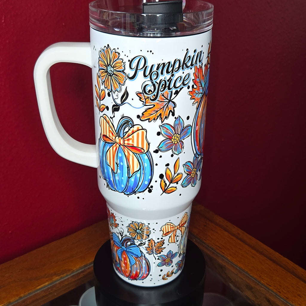 40oz Tumbler - Pumpkins