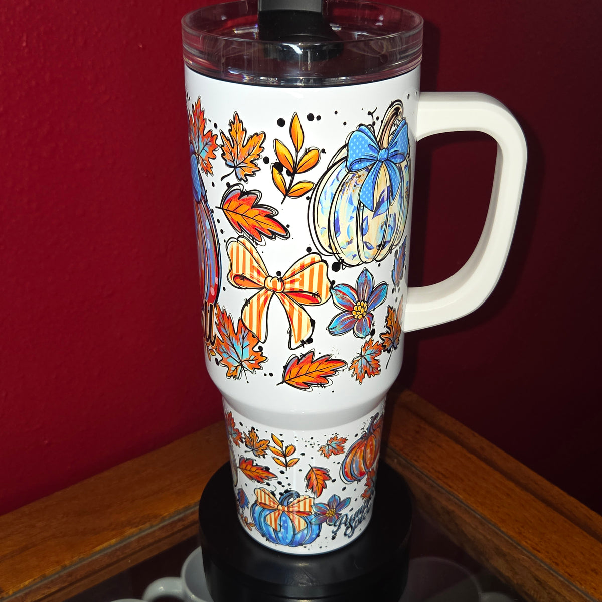 40oz Tumbler - Pumpkins
