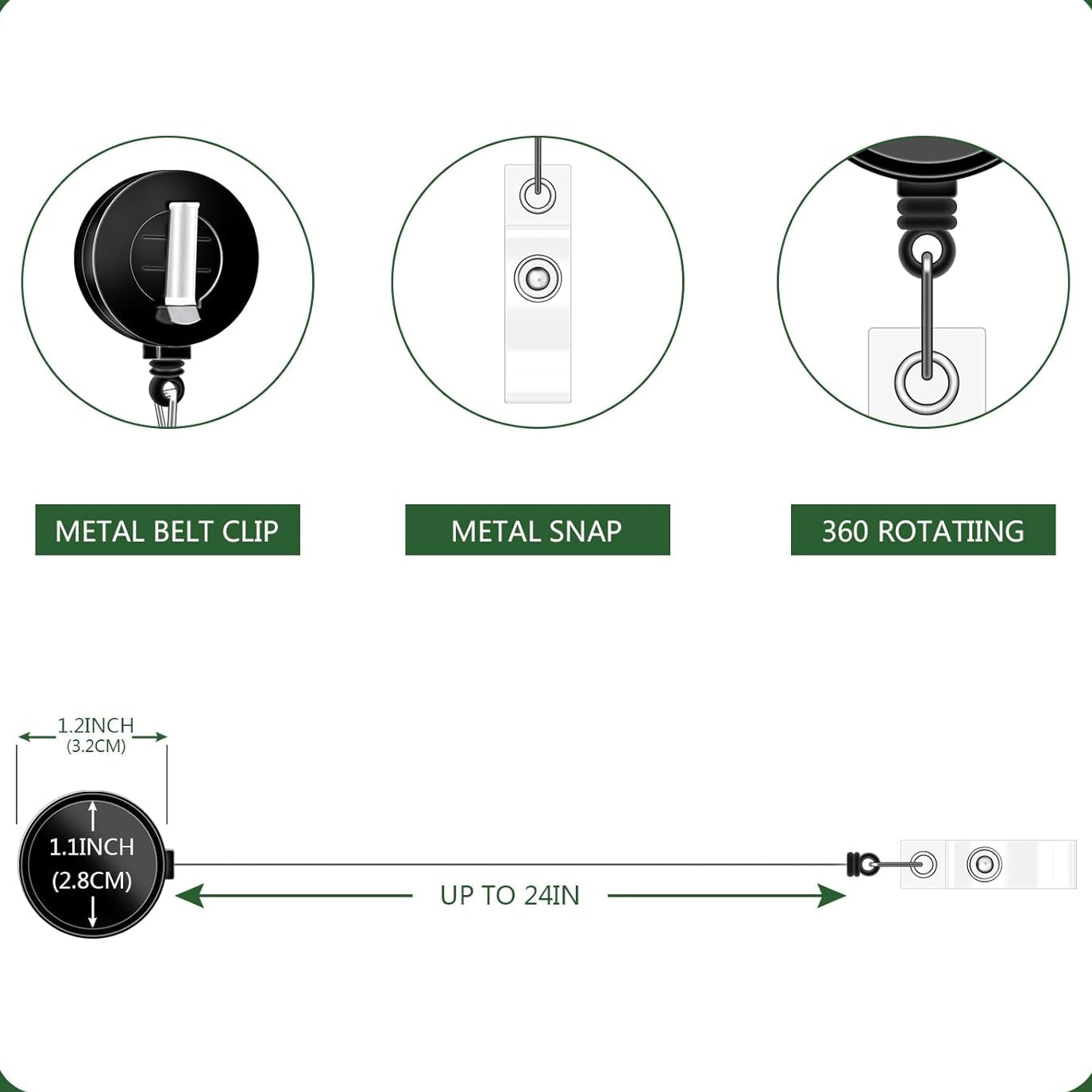 Custom Printed Badge Reel