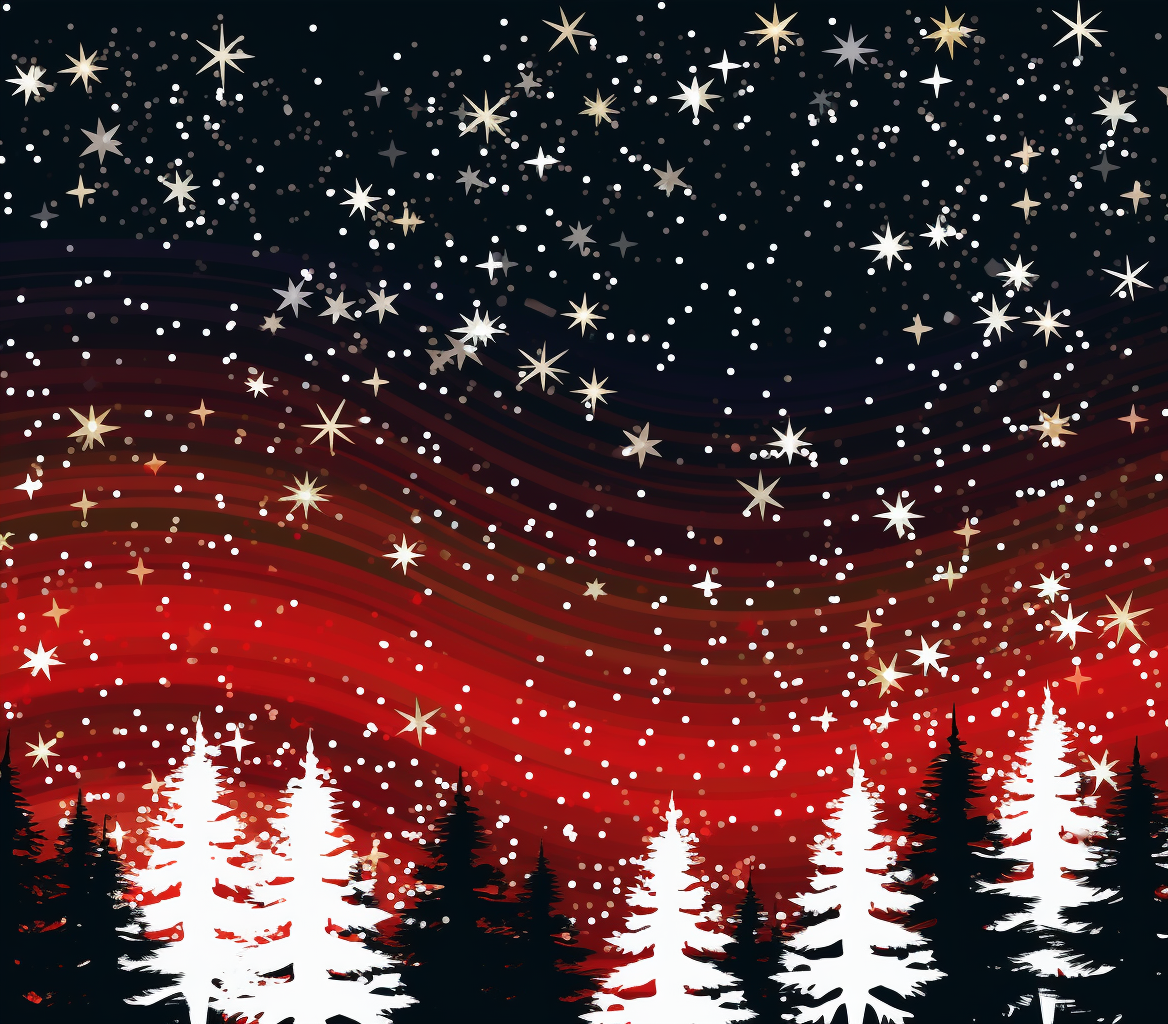 20oz SUBLIMATED DUO SKINNY TUMBLER - Christmas 5