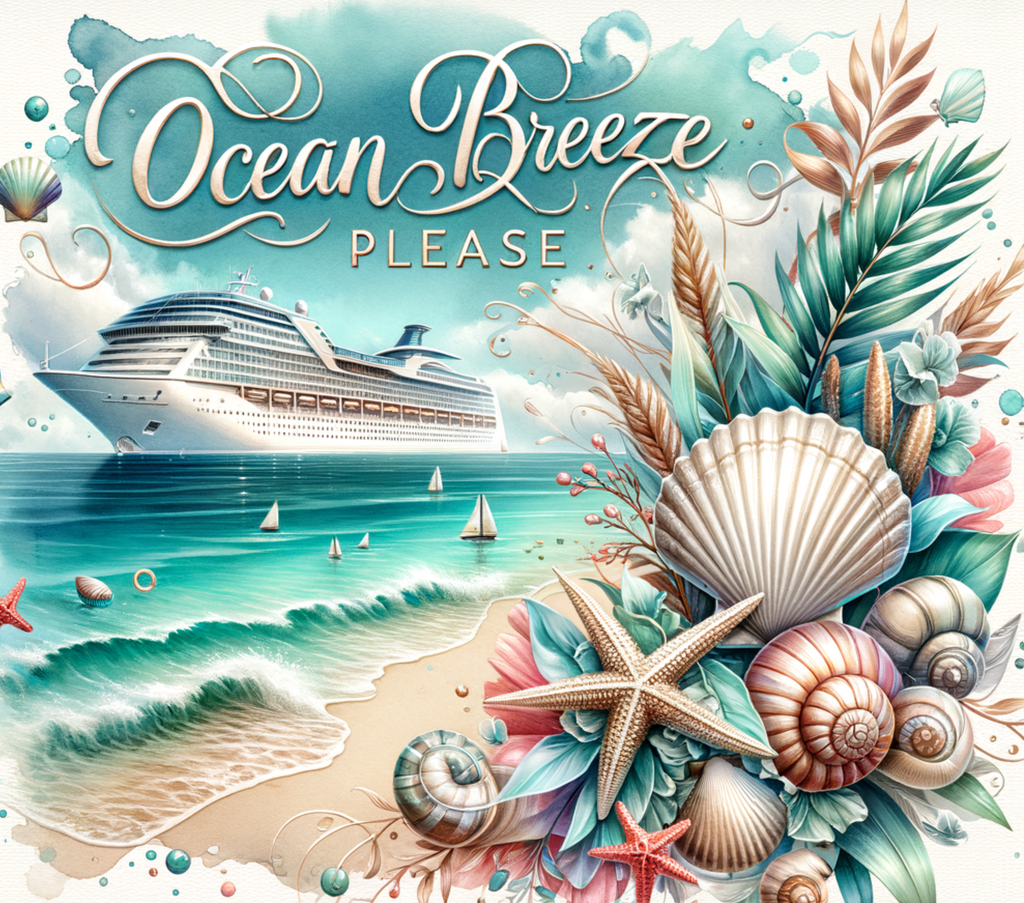 20oz SUBLIMATED DUO SKINNY TUMBLER - Cruise 3