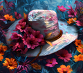 20oz SUBLIMATED DUO SKINNY TUMBLER - Flower Summer 12