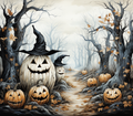 20oz SUBLIMATED DUO SKINNY TUMBLER - Halloween 10