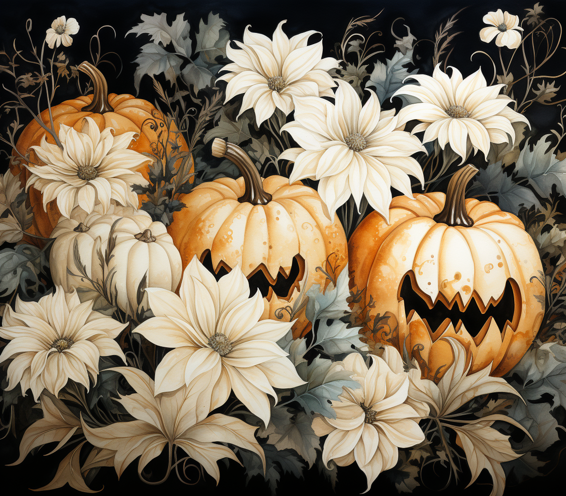 20oz SUBLIMATED DUO SKINNY TUMBLER - Halloween 11