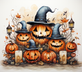 20oz SUBLIMATED DUO SKINNY TUMBLER - Halloween 13