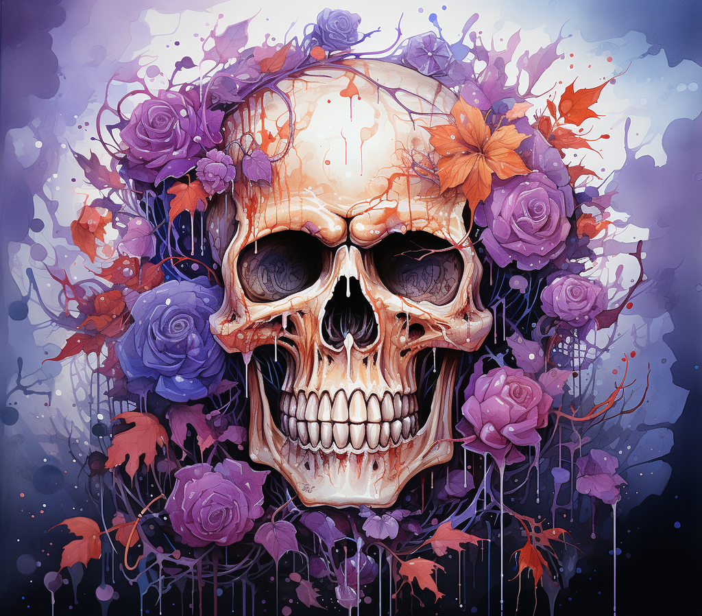 20oz SUBLIMATED DUO SKINNY TUMBLER - Halloween 15