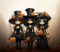 20oz SUBLIMATED DUO SKINNY TUMBLER - Halloween 6
