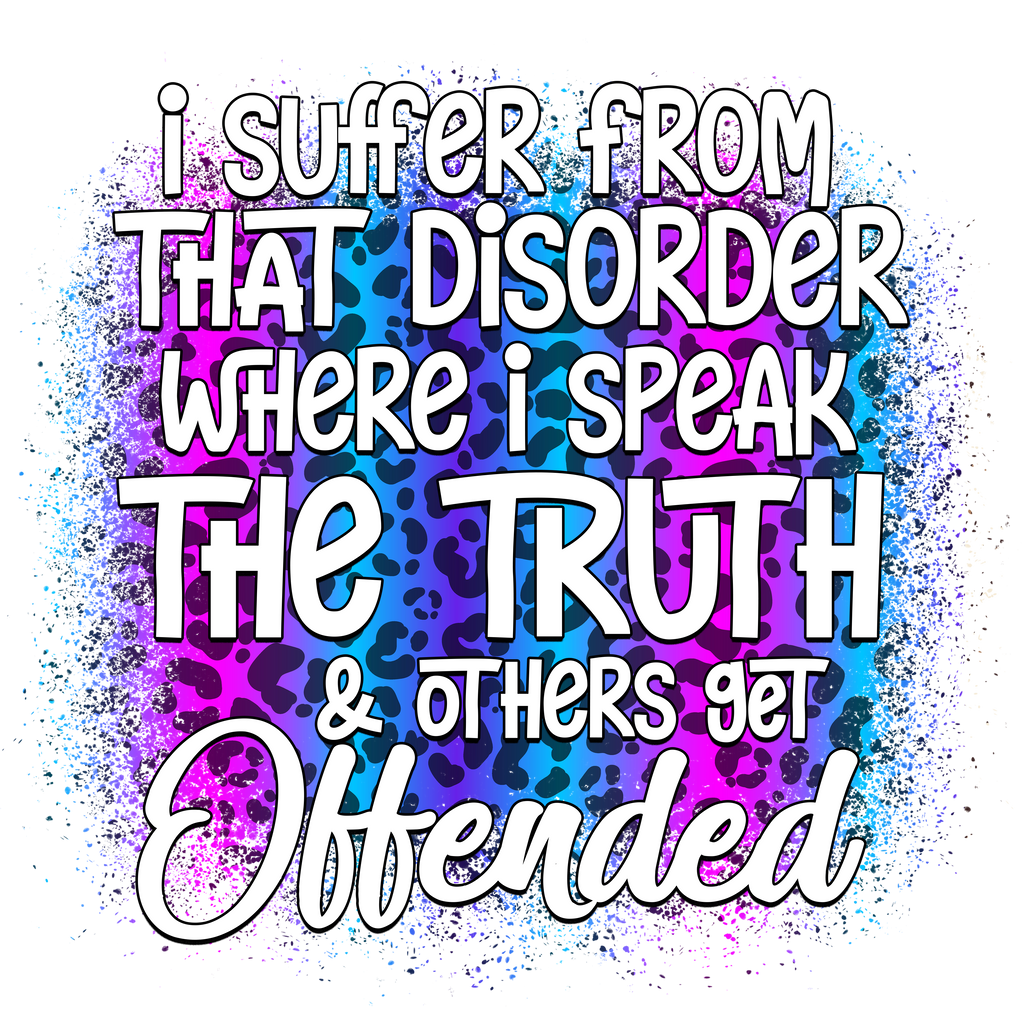 15oz SUBLIMATED CERAMIC COFFEE MUG - I Speak The Truth