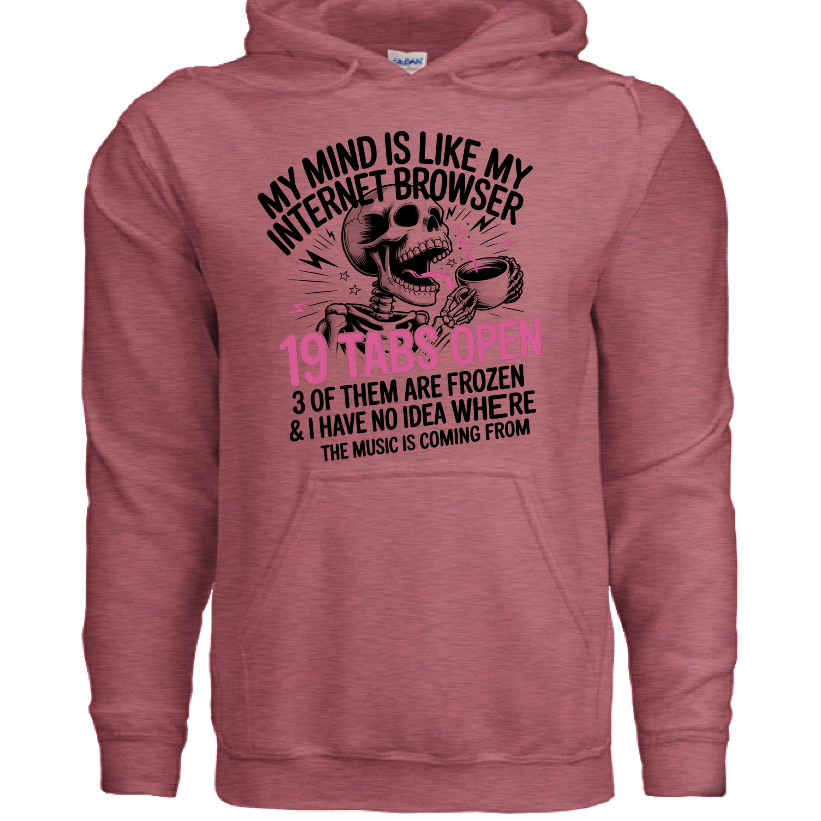 Heather Sport Scarlet Red - FRONT