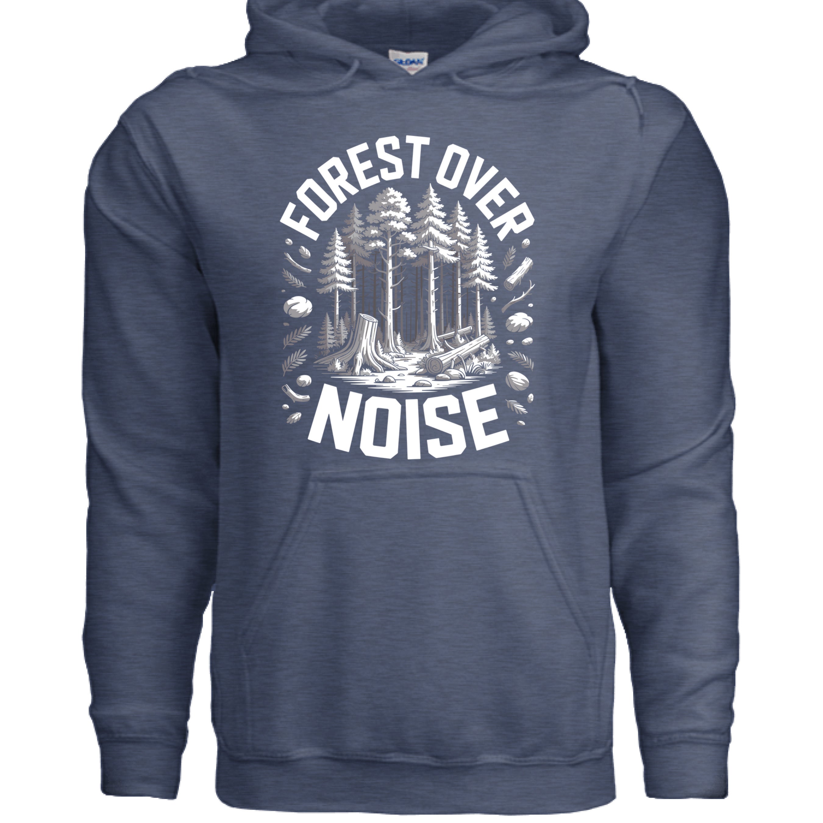 Heather Sport Dark Navy - FRONT