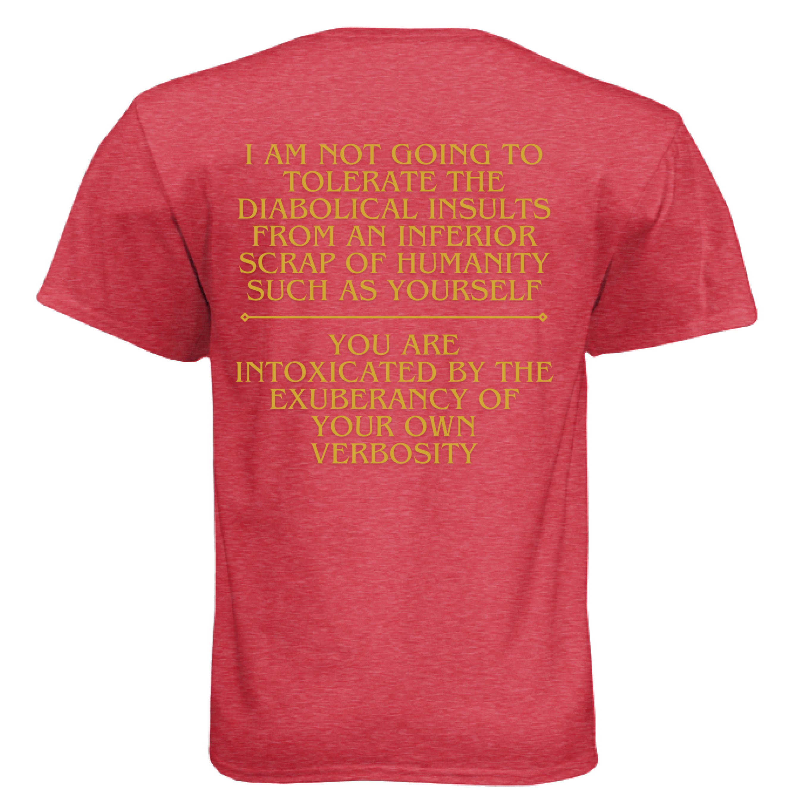 VINTAGE RED - BACK