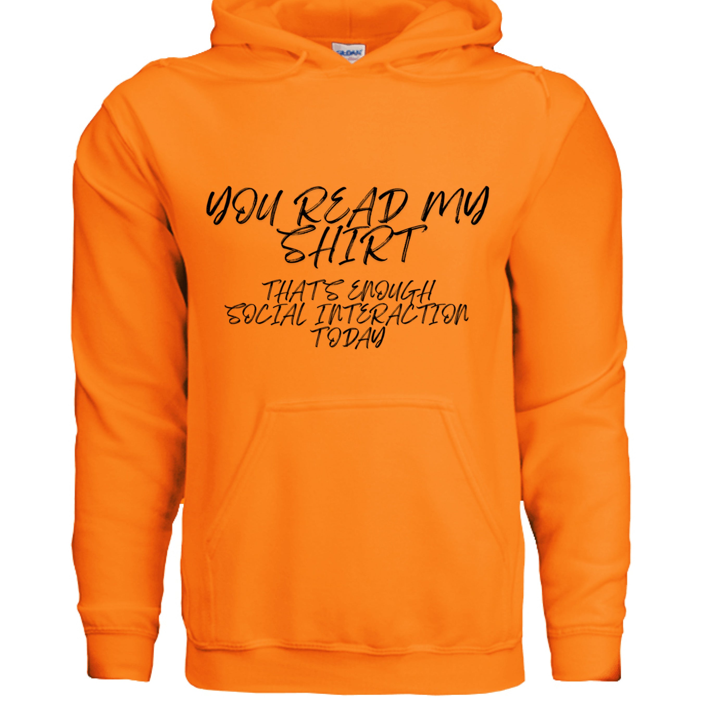 SAFETY ORANGE - FRONT