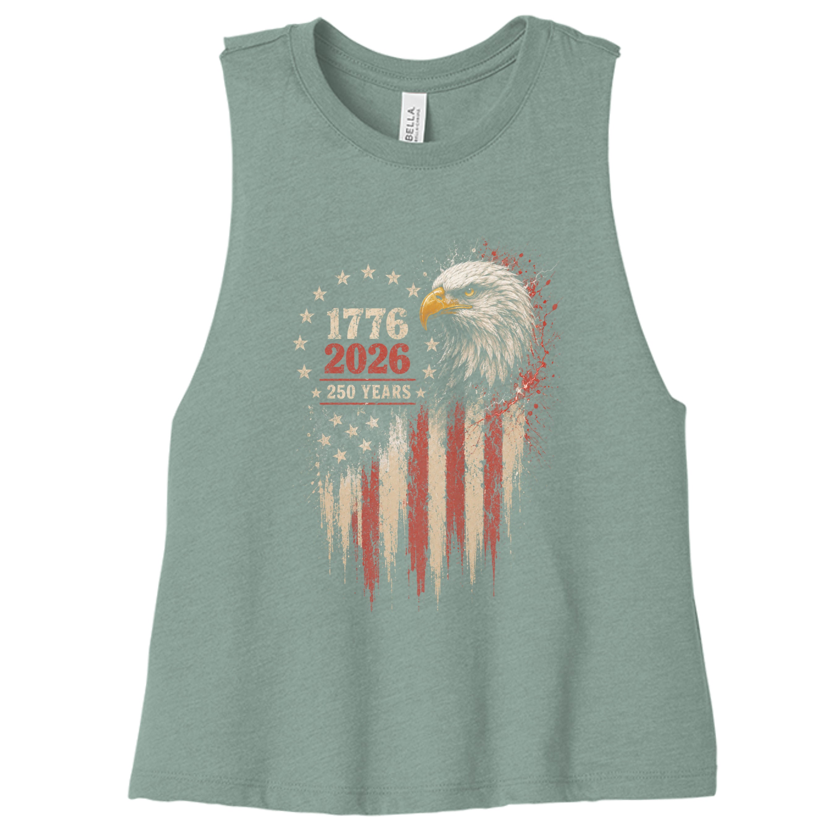Heather Dusty Blue - 6682 - FRONT