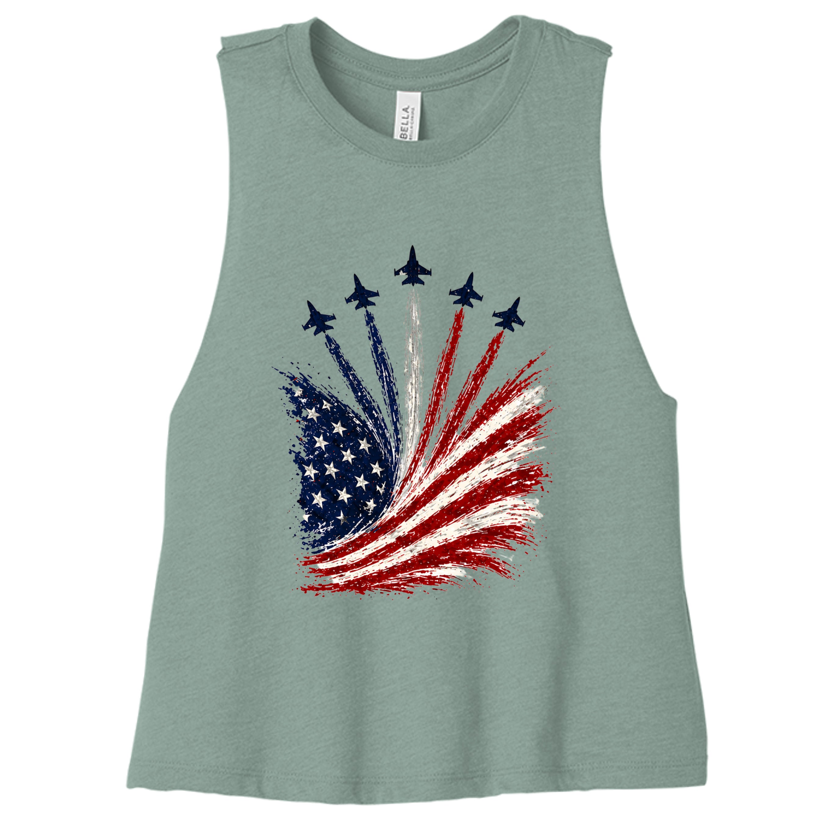 Heather Dusty Blue - 6682 - FRONT