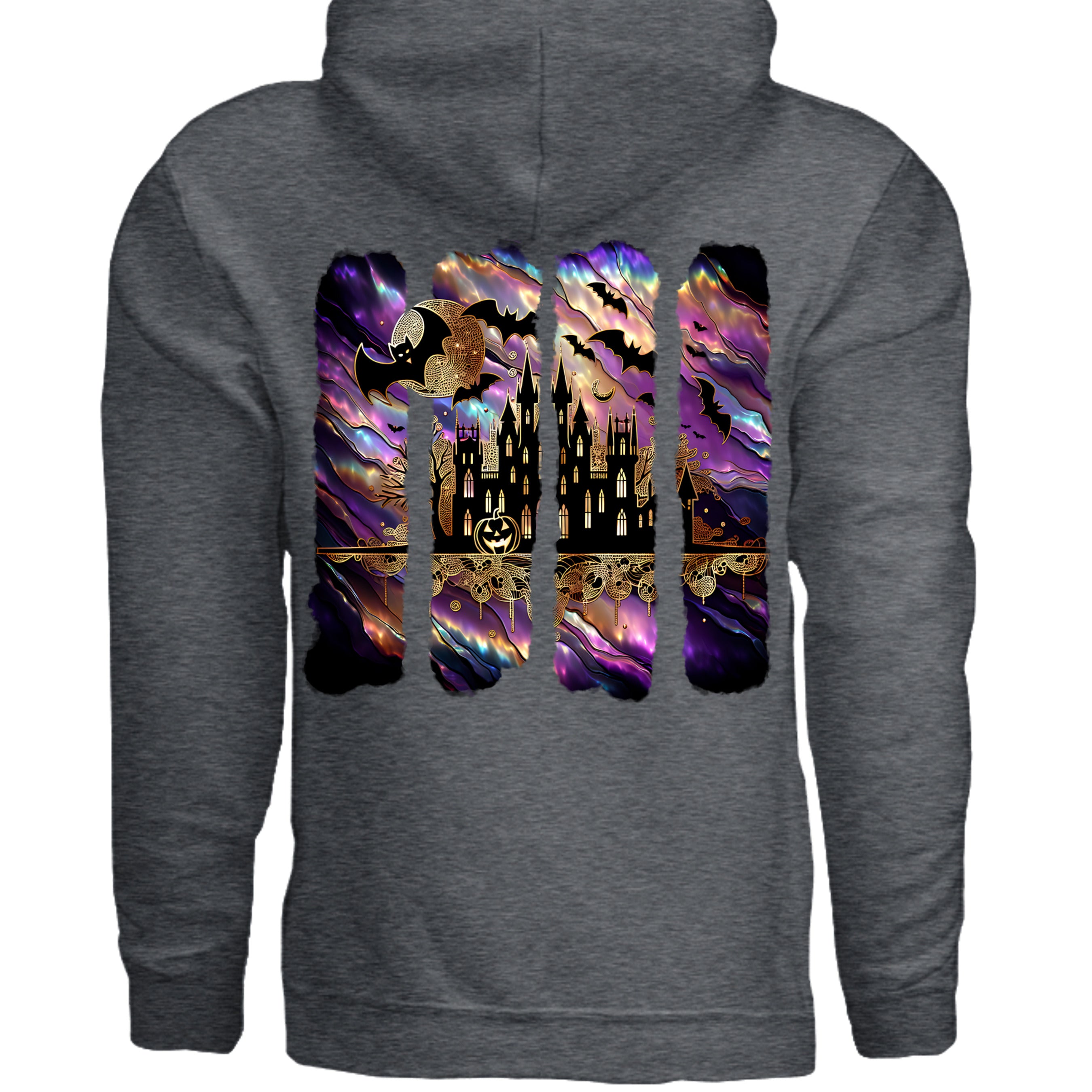 DARK HEATHER - G185 - BACK