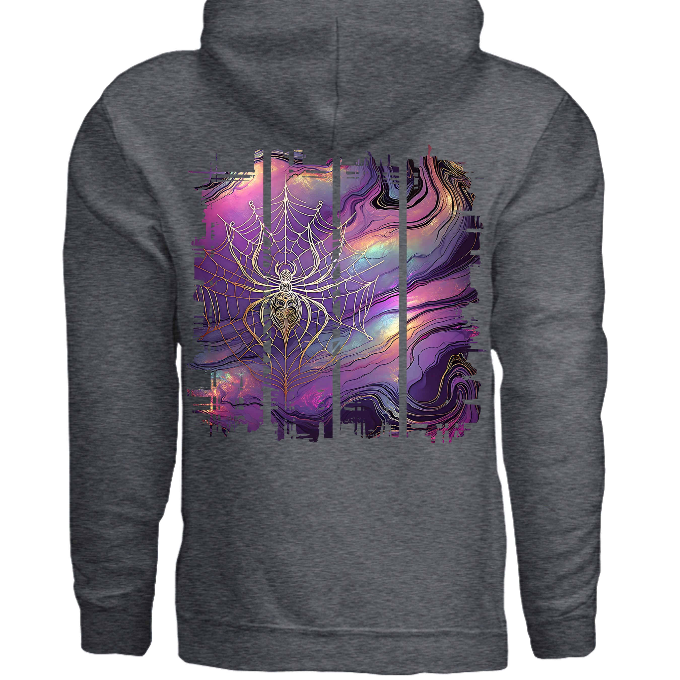 DARK HEATHER - G185 - BACK